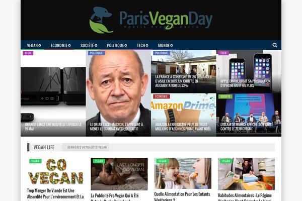 parisveganday.fr site used Newscode