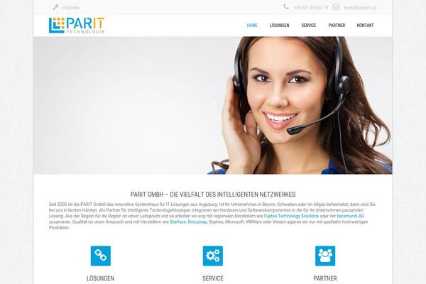 Altus theme site design template sample