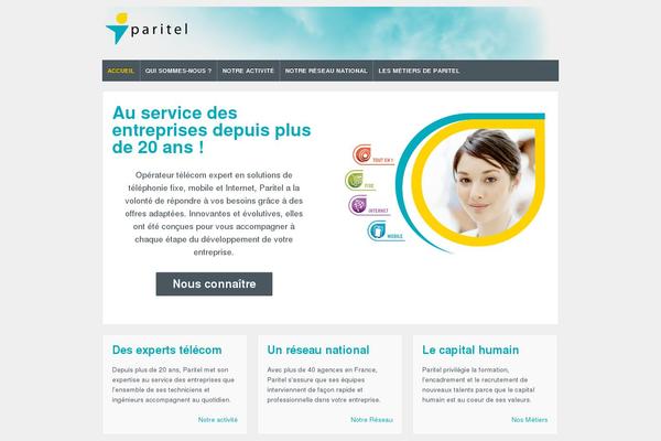 Responsive-child theme site design template sample
