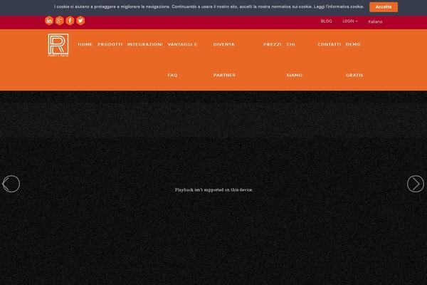 Site using WP Social Sharing plugin