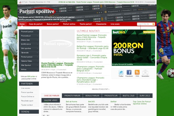 Forester theme site design template sample