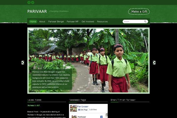Relief theme site design template sample
