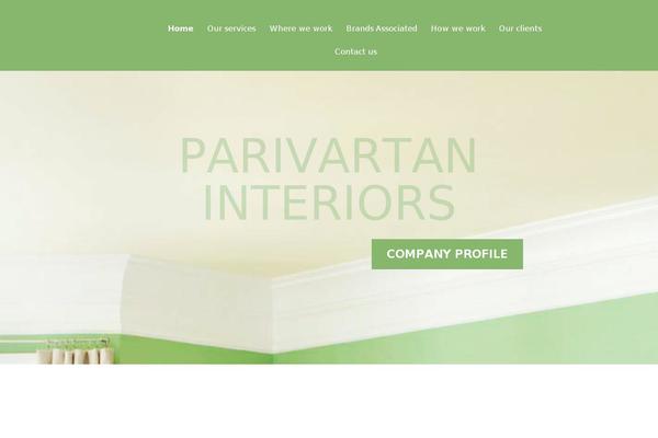 Vertex theme site design template sample
