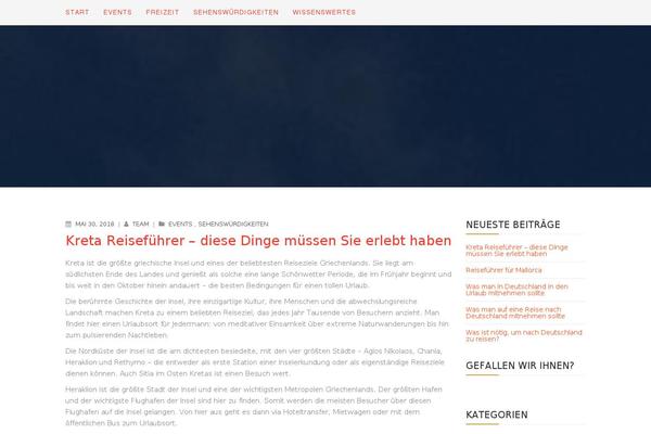 Site using Slide-in plugin