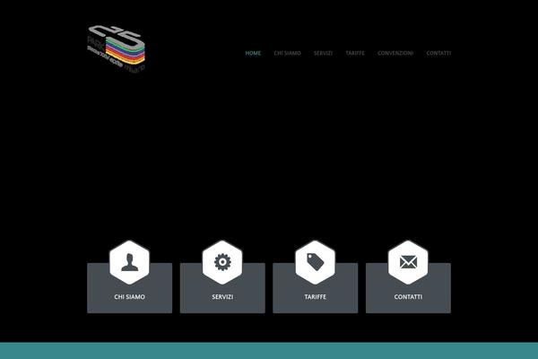 Galaxy theme site design template sample