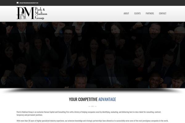 Stability theme site design template sample