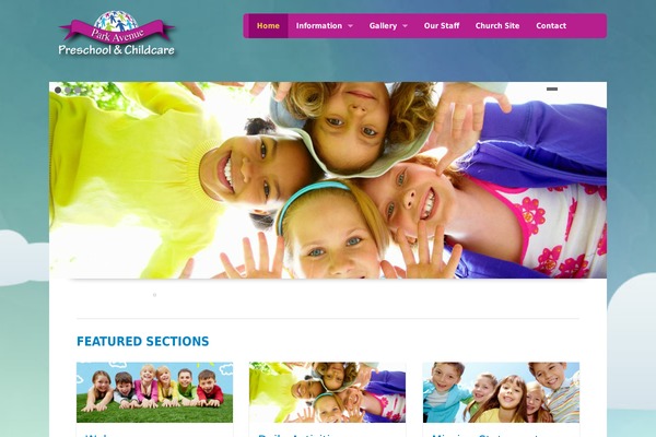 Pekaboo theme site design template sample
