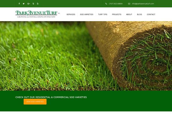 Constructo theme site design template sample