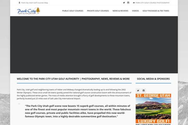 Highend theme site design template sample