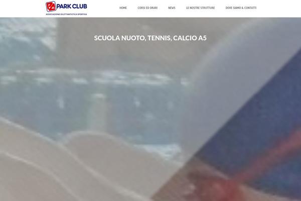 THEONE theme site design template sample