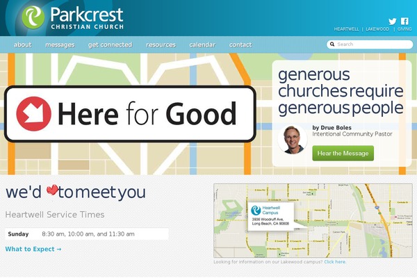 parkcrest.org site used Parkcrestheartwell