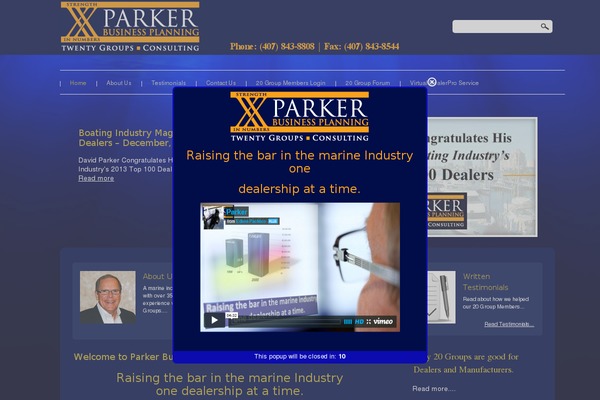 parkerbusinessplanning.com site used Parkerbp20g3