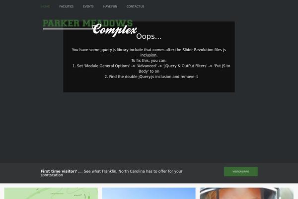 Dunamis theme site design template sample