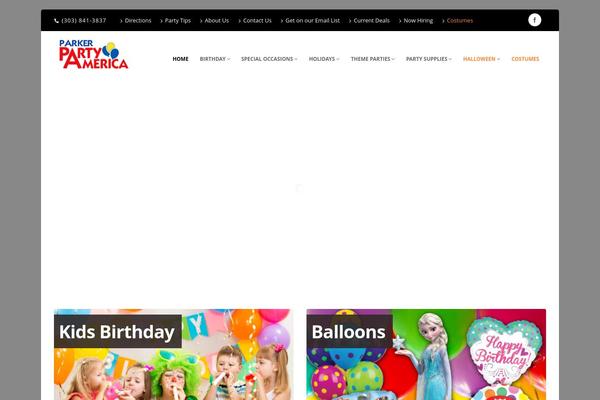 Jupiter Child theme site design template sample