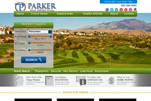 parkerrealestateteam.com site used Esponsive
