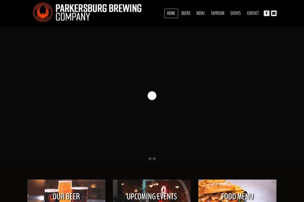 Growler theme site design template sample