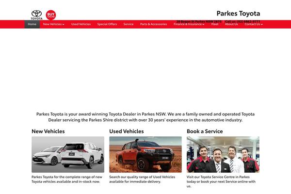 Site using Supercarousel plugin