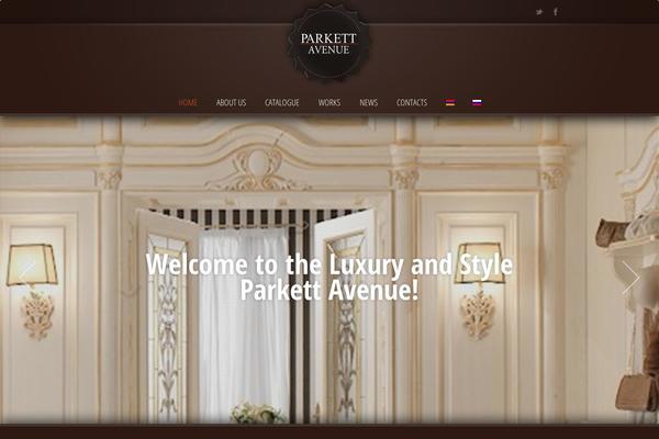 Linguini theme site design template sample