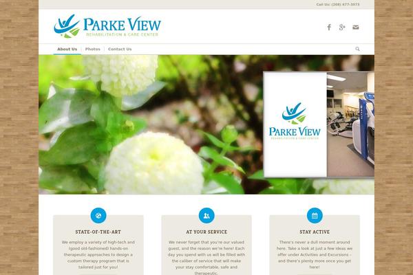 Enfold theme site design template sample