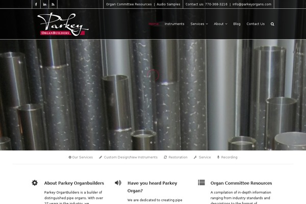Strata theme site design template sample