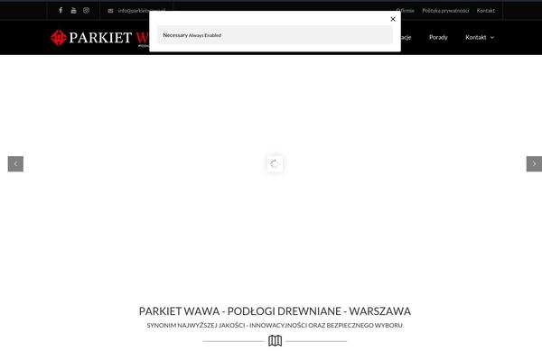 Site using Facebook Widget plugin