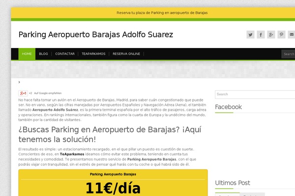 Site using Cool-facebook-widget plugin