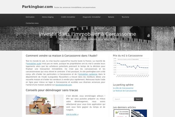 Estate theme site design template sample