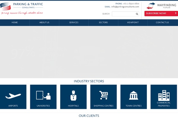 Site using WordPress Thumbnail Slider plugin