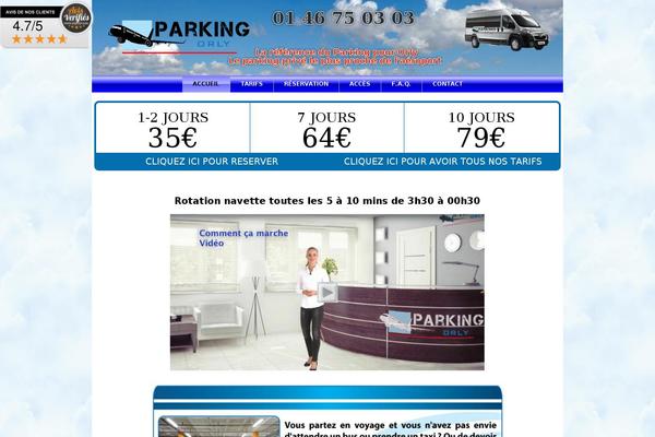 Parkivia theme site design template sample