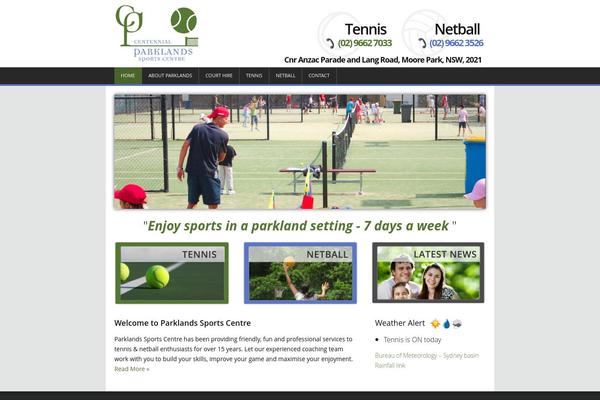 parklandssports.com.au site used Ultima