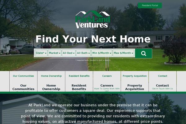 parklandventuresinc.com site used Keyweb