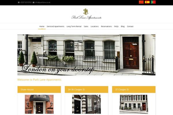 PRO Business theme site design template sample
