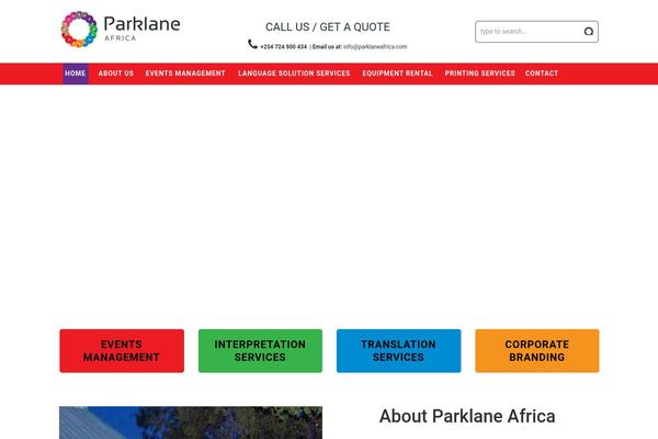 Archi-child theme site design template sample