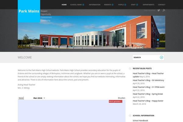 Pen theme site design template sample