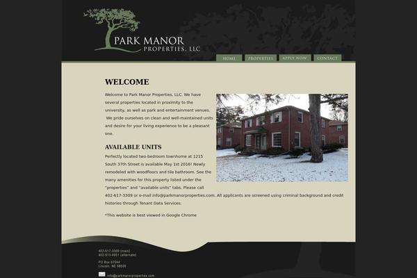 Bueno theme site design template sample