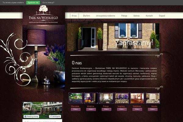 Master theme site design template sample