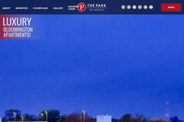 parkonmorton.com site used Peak-template