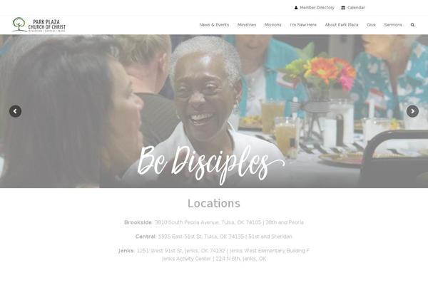 Total theme site design template sample