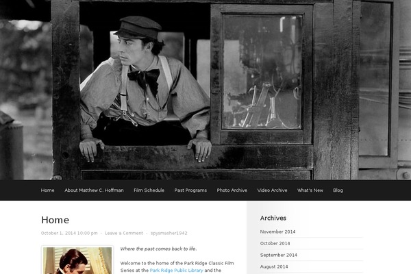 Retina theme site design template sample