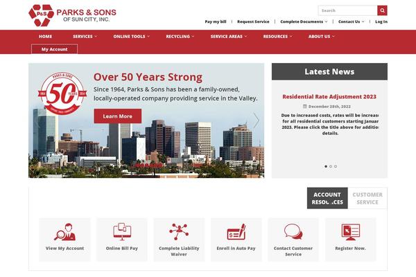 Site using Recent Facebook Posts plugin
