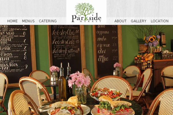 Parkside theme site design template sample