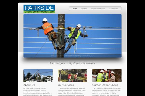 Digitalis theme site design template sample