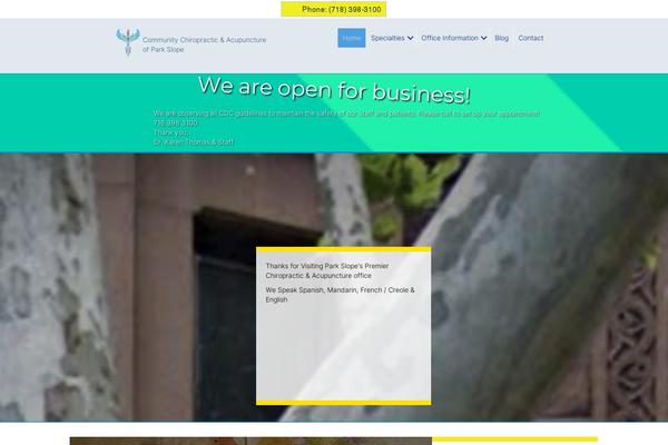 Site using Bb-sticky-column plugin