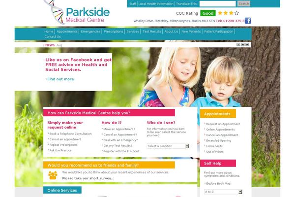 Site using WordPress News Ticker plugin