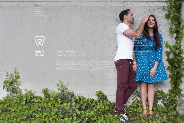 Dental theme site design template sample