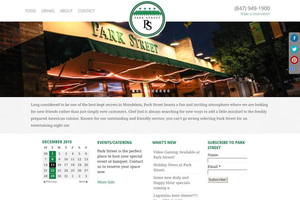 Karuna theme site design template sample