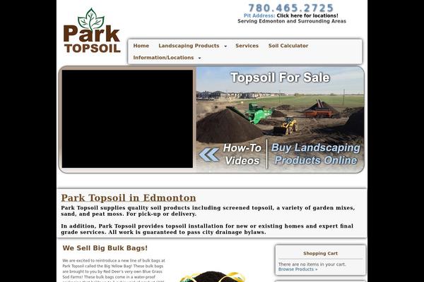 parktopsoil.ca site used Magazine Premium