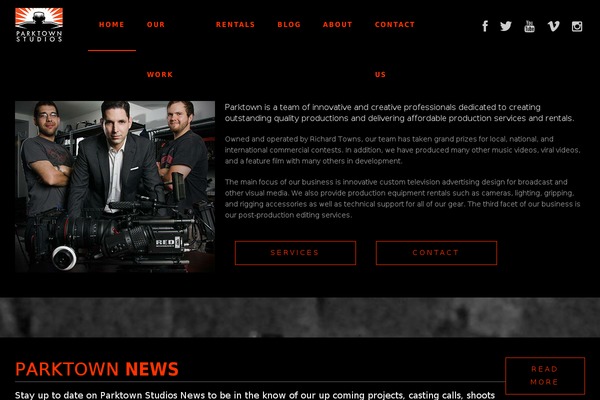 Austin theme site design template sample