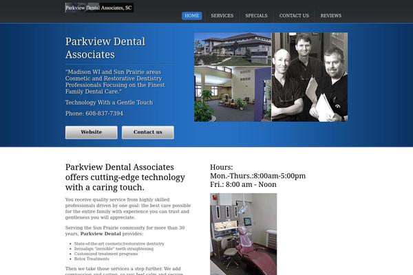 parkviewdentalsunprairie.com site used Figero