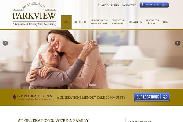 parkviewmemorycare.com site used Parkview